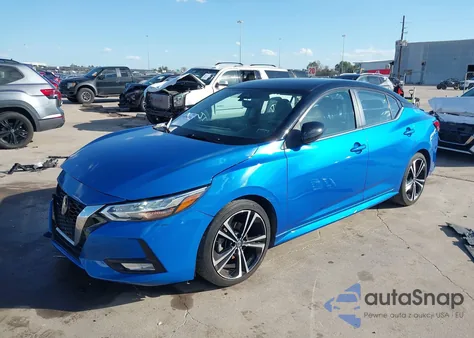 2021 Nissan Sentra Sr Xtronic Cvt из США, поврежденный, VIN 3N1AB8DV3MY322472